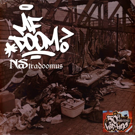MF DOOM X Nas - Nastradoomus Volumes 1 & 2 Red & White Vinyl
