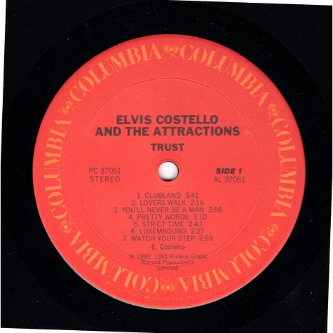 Elvis Costello & The Attractions - Trust