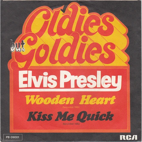 Elvis Presley - Wooden Heart / Kiss Me Quick