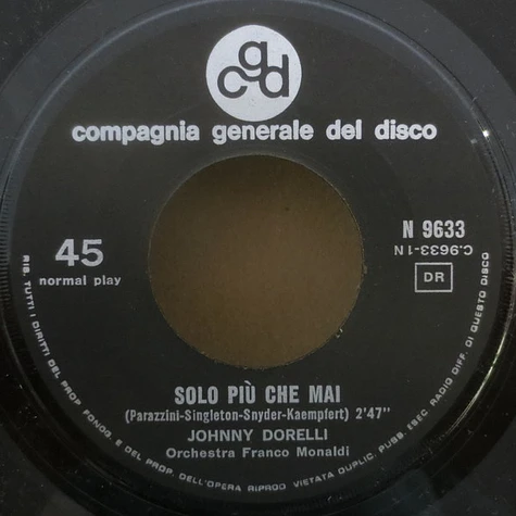 Johnny Dorelli - Solo Più Che Mai (Strangers In The Night)