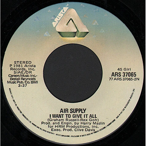 Air Supply - The One That You Love