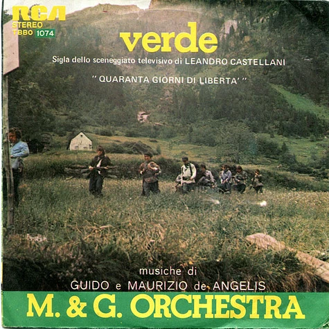 Guido & Maurizio De Angelis Orchestra - Verde / È Difficile