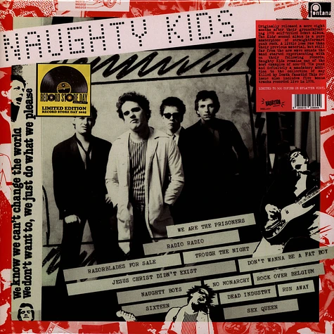 Kids - Naughty Kids Record Store Day 2025 Splattered Vinyl Edition