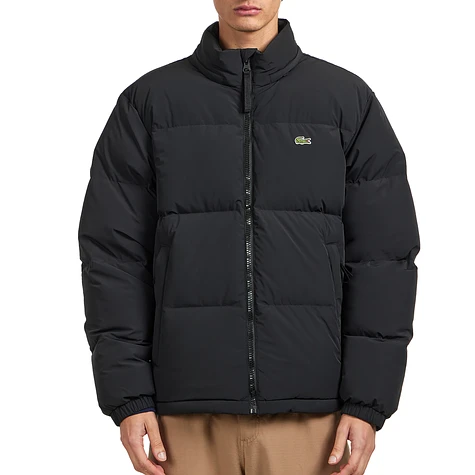 Lacoste - Packable Hood Down Jacket (Black) | HHV