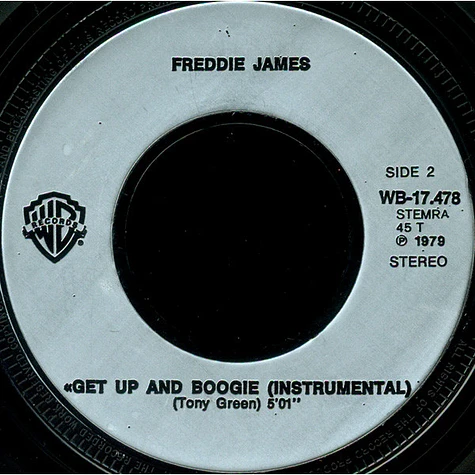 Freddie James - Get Up And Boogie