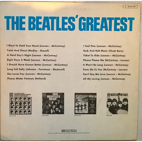 The Beatles - The Beatles' Greatest