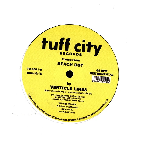 Verticle Lines - Beach Boy