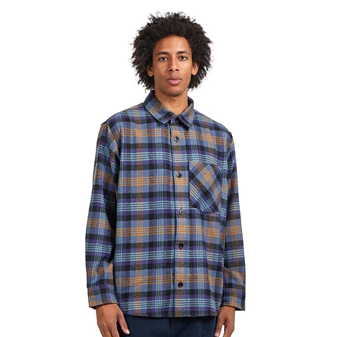 Carhartt WIP - L/S Dern Shirt (Dern Check / Lokers) | HHV