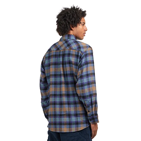 Carhartt WIP - L/S Dern Shirt (Dern Check / Lokers) | HHV