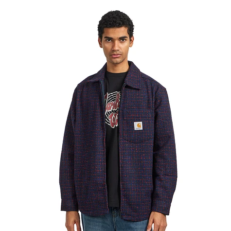 Carhartt WIP - Bellamy Shirt Jac (Bellamy Check / Deep Night) | HHV