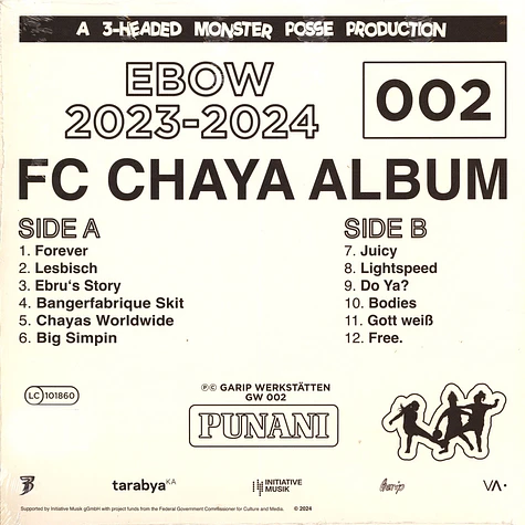 Ebow - FC Chaya Black Vinyl Edition