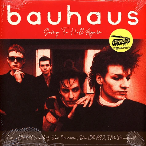 Bauhaus - Going To Hell Again: Live At The Old Waldorf San Francisco 1982 Red Vinyl Edition