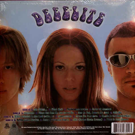 Deee-Lite - Dewdrops In The Garden Pink & Purple Psychedelic Swirl