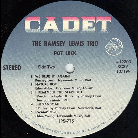 The Ramsey Lewis Trio - Pot Luck