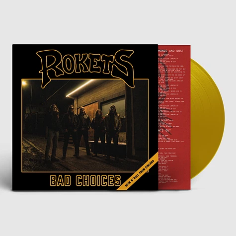 Rokets - Bad Choices Transparent Yellow Vinyl Edition