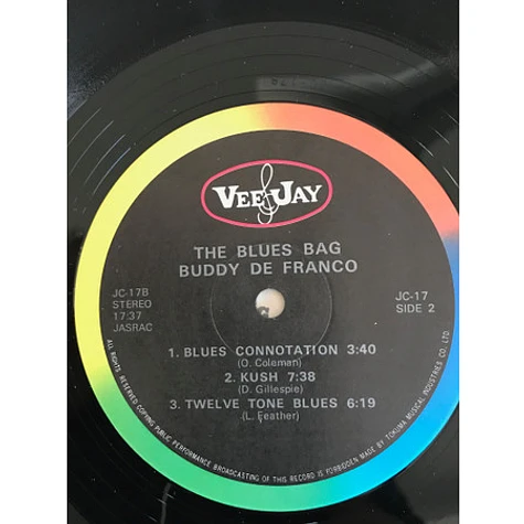 Buddy DeFranco - Blues Bag