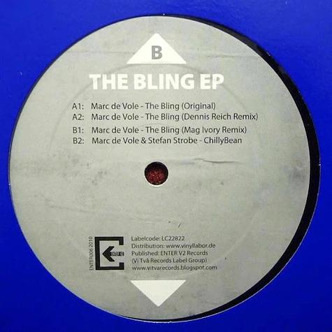 Marc De Vole - The Bling EP