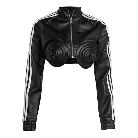 adidas x Jeremy Scott - Pride Faux Leather Track Top (Black) | HHV