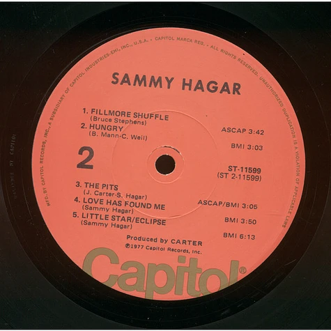 Sammy Hagar - Sammy Hagar