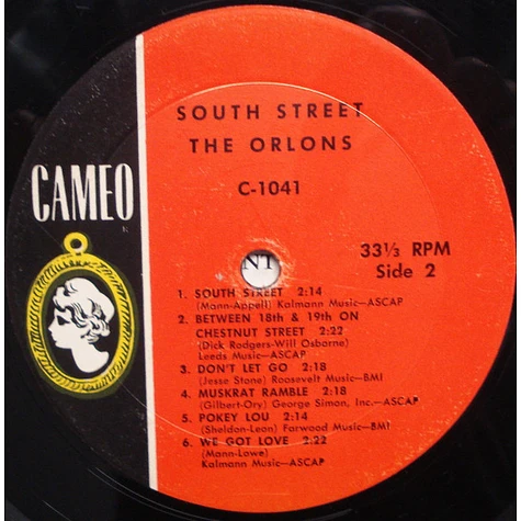 The Orlons - South Street By The Orlons