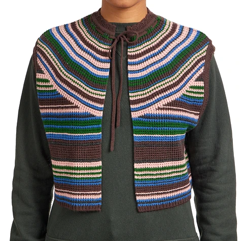 Beams Boy - Multi Striped Vest