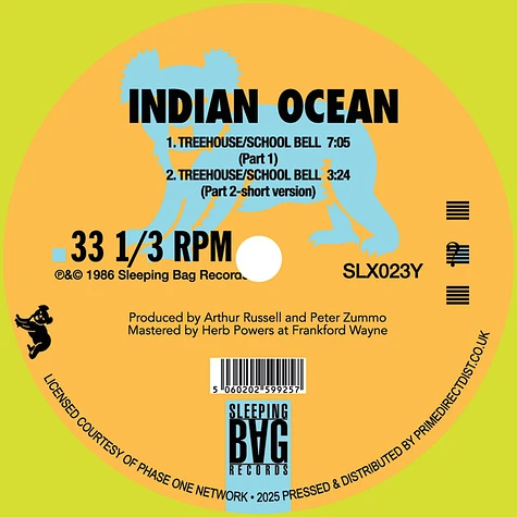 Indian Ocean - School Bell / Tree House Record Store Day 2025 Edition