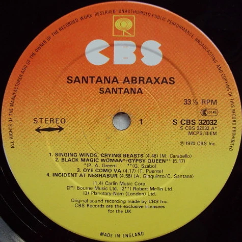 Santana - Abraxas