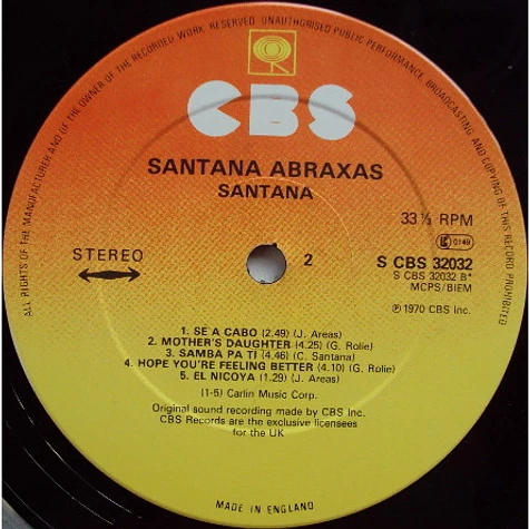 Santana - Abraxas