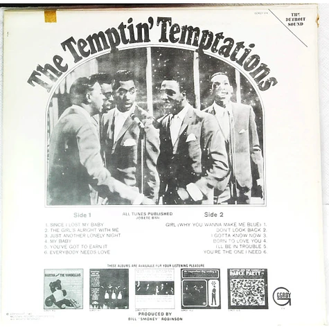 The Temptations - The Temptin' Temptations