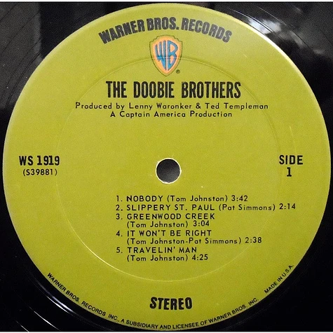 The Doobie Brothers - The Doobie Brothers