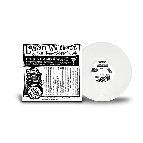 Logan Whitehurst & The Junior Science Club - The Mini-Album Of Luv White Vinyl Edition