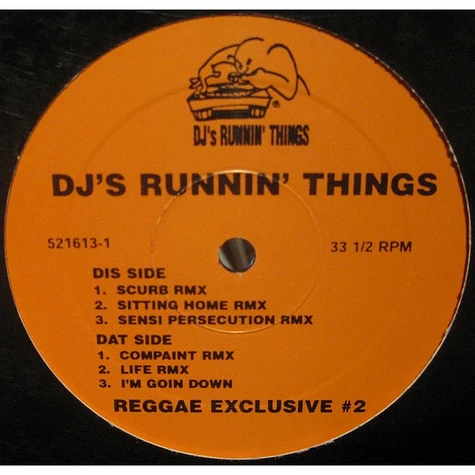 Unknown Artist - DJ's Runnin' Things