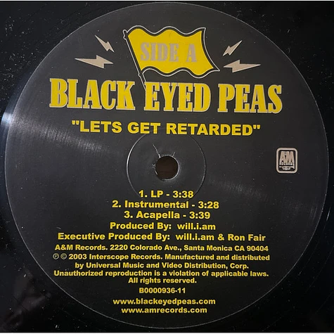 Black Eyed Peas - Lets Get Retarded / Hey Mama