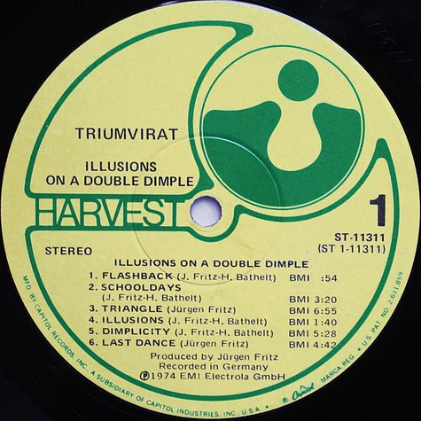 Triumvirat - Illusions On A Double Dimple