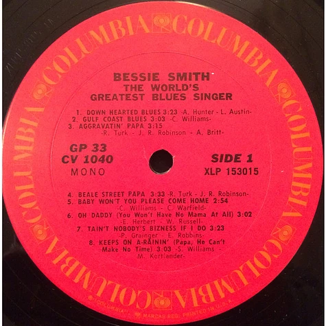 Bessie Smith - The World's Greatest Blues Singer