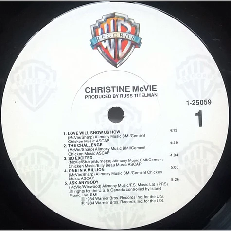 Christine McVie - Christine McVie