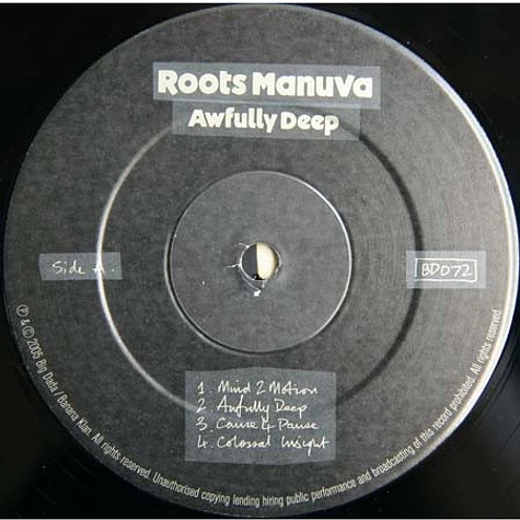 Roots Manuva - Awfully Deep