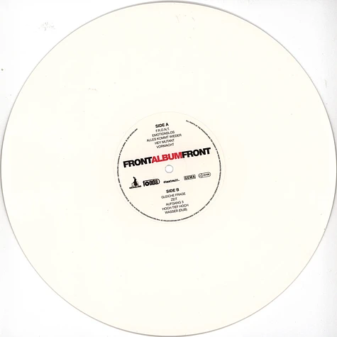 Front - Album HHV Exclusive White Vinyl Edition