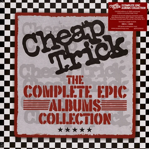 Cheap Trick - The Complete Epic Albums Crystal Clear Vinyl Edition