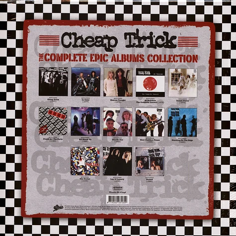 Cheap Trick - The Complete Epic Albums Crystal Clear Vinyl Edition