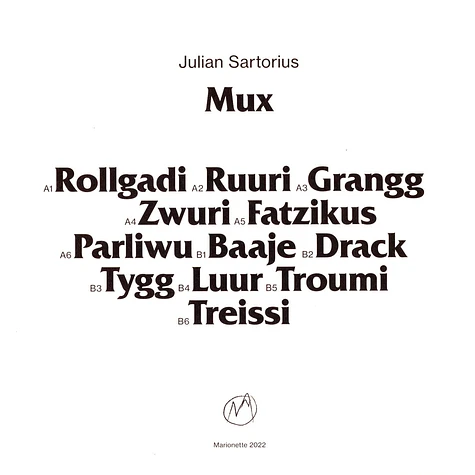 Julian Sartotius - Mux
