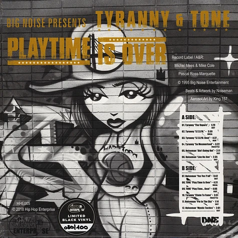 Tyranny & Tone - Playtime Is Over