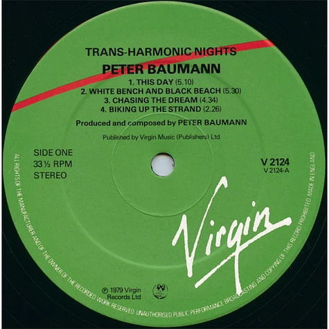 Peter Baumann - Trans Harmonic Nights