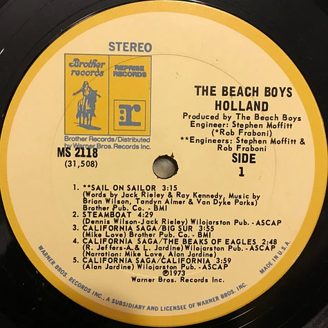 The Beach Boys - Holland