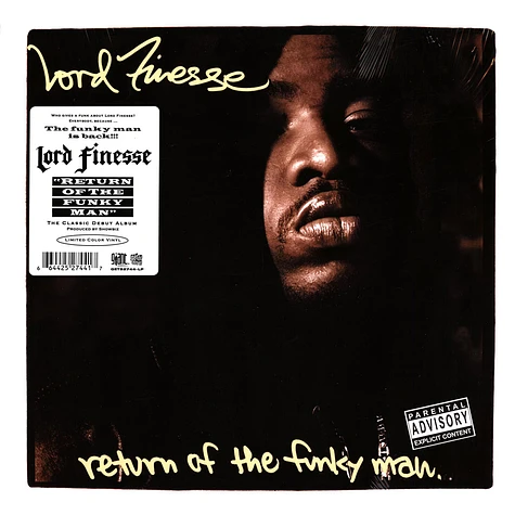 Lord Finesse - Return Of The Funky Man HHV EU Exclusive Splatter