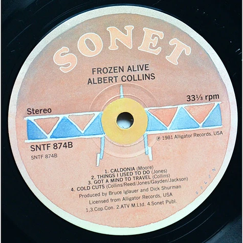 Albert Collins - Frozen Alive!