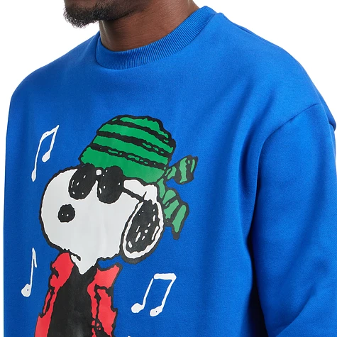 Butter Goods x Peanuts - Music Crewneck