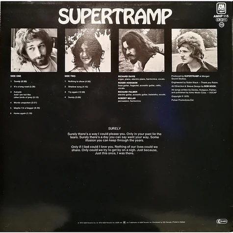 Supertramp - Supertramp