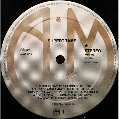 Supertramp - Supertramp