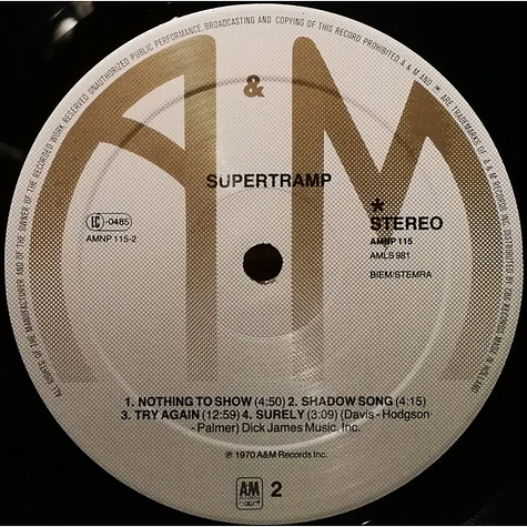 Supertramp - Supertramp